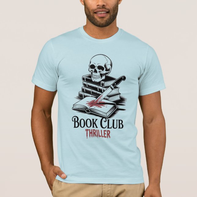 Book Club Thriller T-Shirt (Vorderseite)