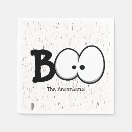 Book Crazy Eyes Halloween-Party Serviette