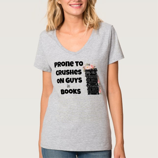 Book Crush T - Shirt (Vorderseite)