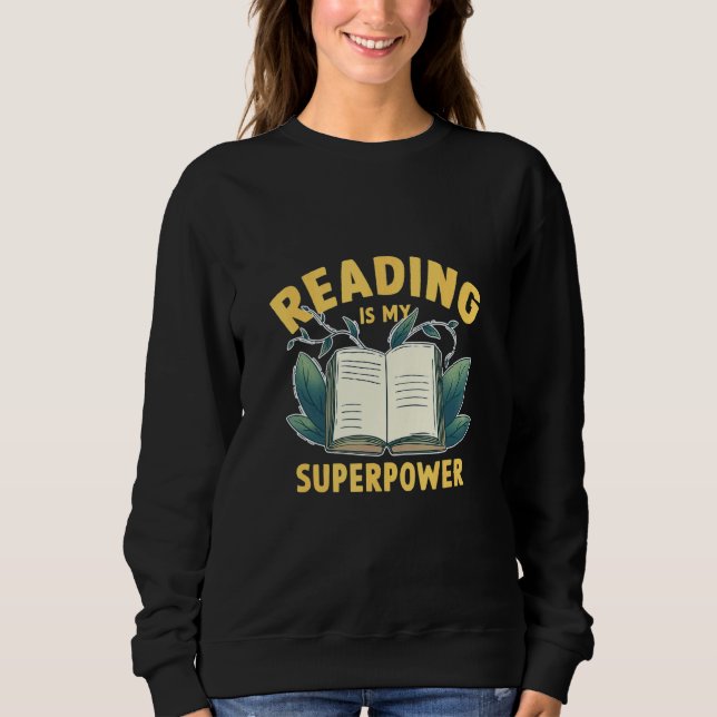 book day costumes for kids School Libraria boks Bo Sweatshirt (Vorderseite)