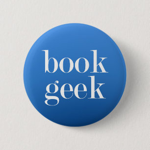 Book Geek - Buchliebhaber/Buchleser Button
