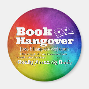 Book Hangover Magnet