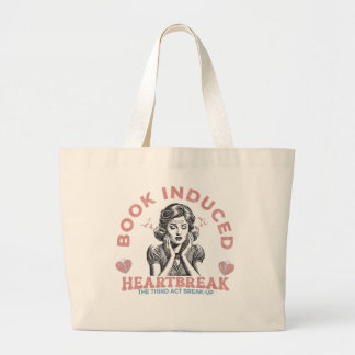 Book Induced Heartbreak Jumbo-Tasche Jumbo Stoffbeutel