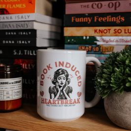 Book Induced Heartbreak Tasse