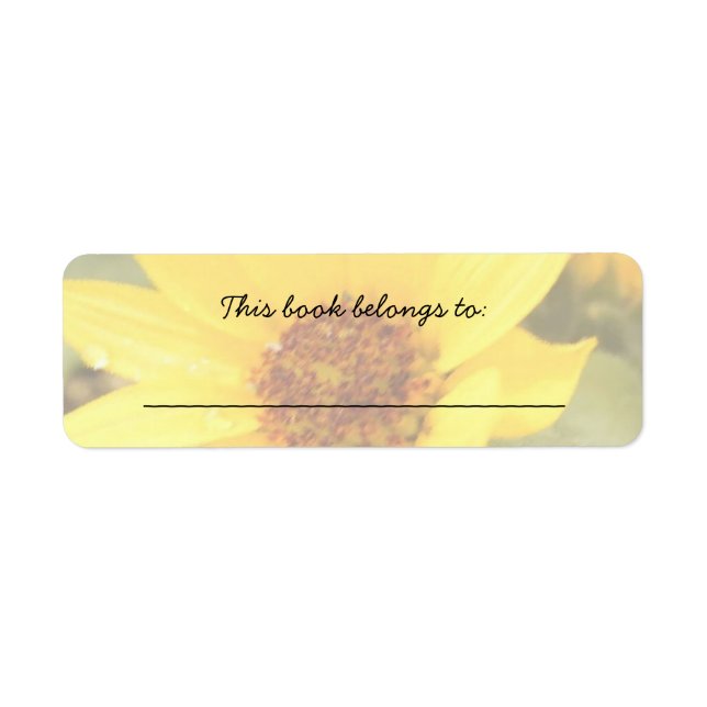Book Label (Vorne)