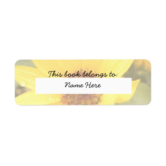 Book Label Alternate (Vorne)