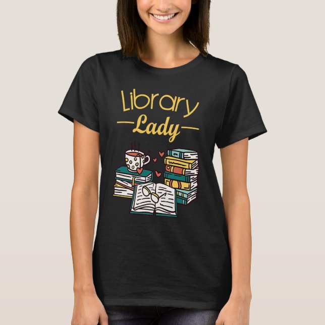 Book  Librarians T-Shirt (Vorderseite)