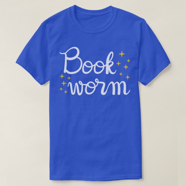 Book Lover Bookworm I T-Shirt (Design vorne)
