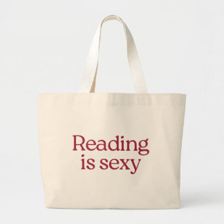 Book Lover Jumbo Tote Bag | Lesen ist sexy Jumbo Stoffbeutel