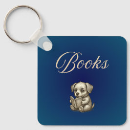 Book Lover Keychain Books the only therapy I need Schlüsselanhänger