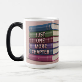 Book Lover Morphing Mug Verwandlungstasse