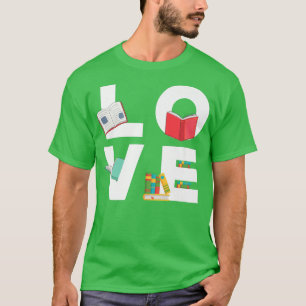 Book Lover Niedlich Book Reading Nerd T-Shirt