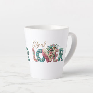 Book Lover Pastel Latte Mug Milchtasse