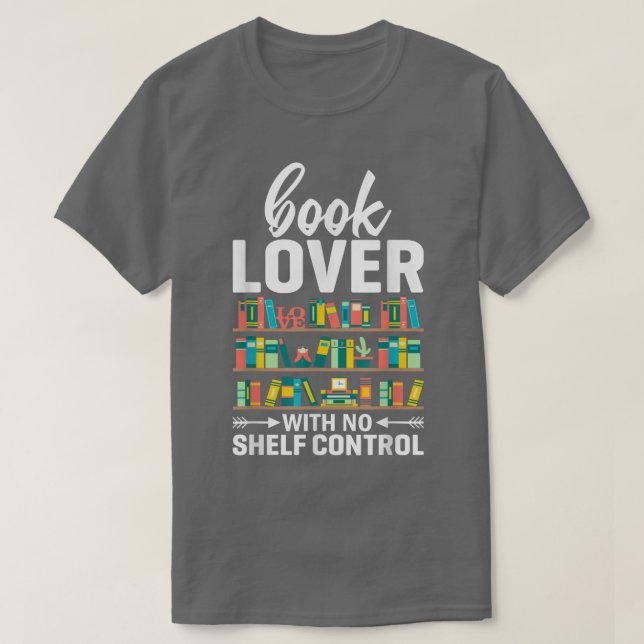 Book Lover Pub Bookworm Spaß Book Reading Text De T-Shirt (Design vorne)