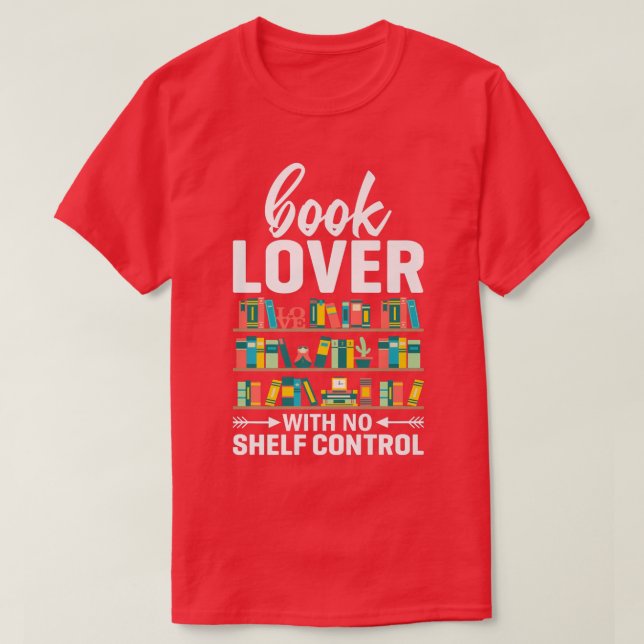 Book Lover Pun Bookworm Spaß Book Reading Tet Des  T-Shirt (Design vorne)