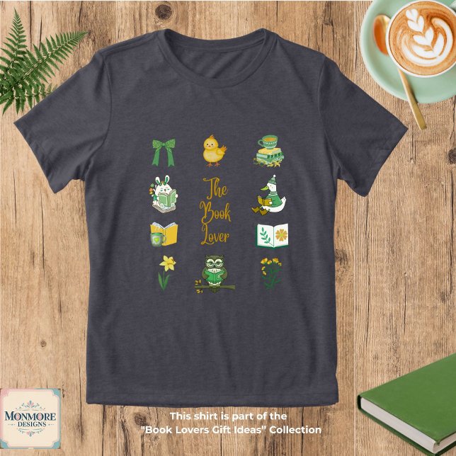 Book Lover Spring Edition Tri-Blend Shirt (Von Creator hochgeladen)