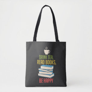 Book Lover - Tea Books Happy
