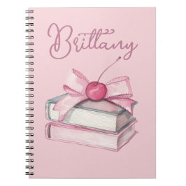 Book Lovers Coquette Hübsch Pink Notebook Notizblock