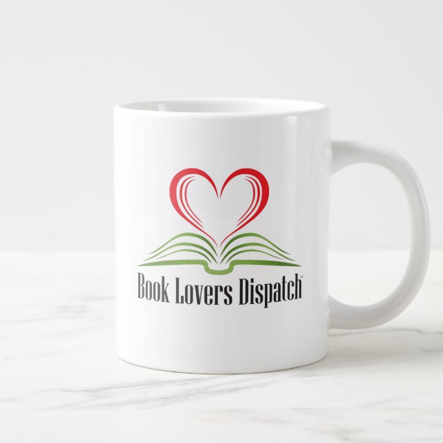 Book Lovers Dispatch Mug (20 oz.) Jumbo-Tasse (Rechts)