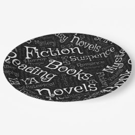 Book Lovers Word Cloud Pappteller