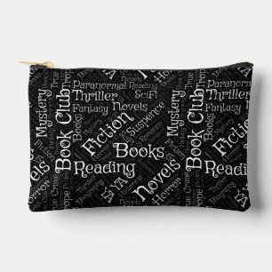 Book Lovers Word Cloud Zubehörtasche