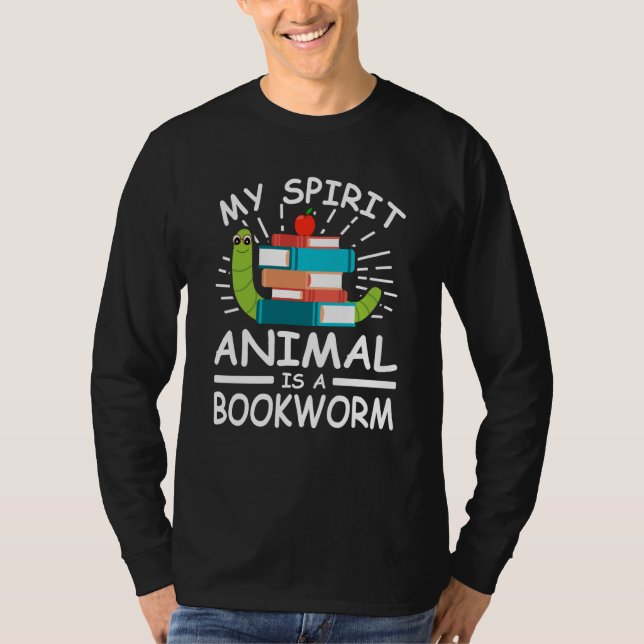 book reading bookworm library books librarian T-Shirt (Vorderseite)