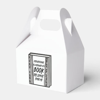 Book Release Party Illustrierte Geschenke Geschenkschachtel