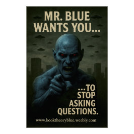 Book Theory Blue Poster 05