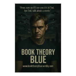 Book Theory Blue Poster 09