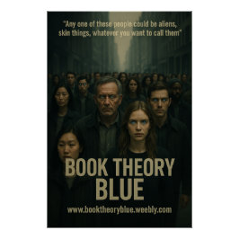 Book Theory Blue Poster 11