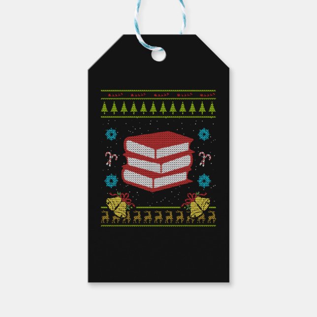 Book Ugly Christmas Geschenkanhänger (Vorderseite)
