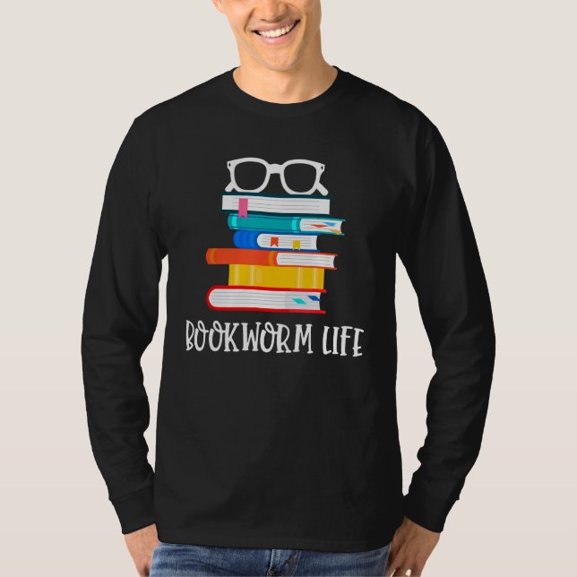 Book warm life  reader s gear for readers T-Shirt (Vorderseite)