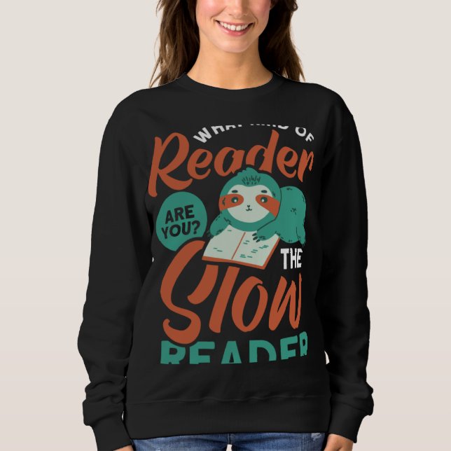 Book  With Books For Literature Friends Book  1 Sweatshirt (Vorderseite)