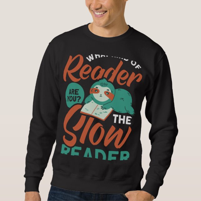 Book  With Books For Literature Friends Book  1 Sweatshirt (Vorderseite)