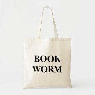 Book Worm Personalisiert Tragetasche