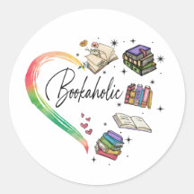Bookaholic Sticker