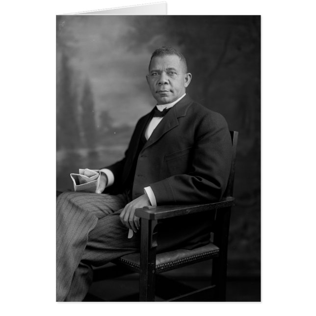 Booker T. Washington Portrait von Harris & Ewing (Vorne)