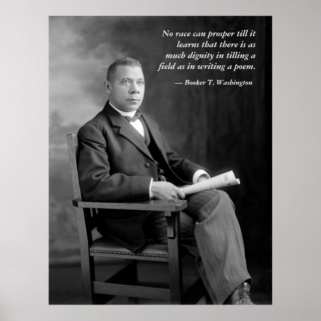 Booker T. Washington Poster (Vorne)