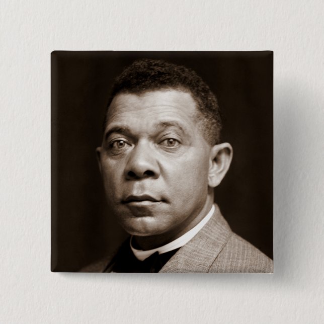 Booker T. Washington The Great Accommodator Button (Vorderseite)