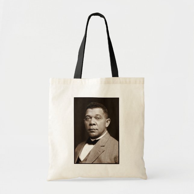 Booker T. Washington The Great Accommodator Tragetasche (Vorne)