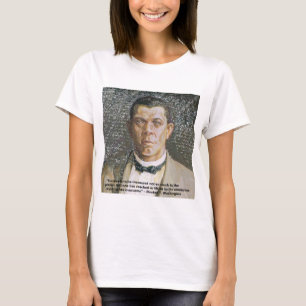 Booker T. Washington & Zitat über Erfolg T-Shirt