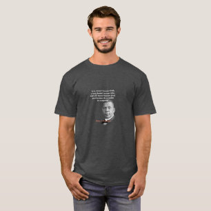 Booker T. Washington zitiert auf Wahrheit, richtig T-Shirt
