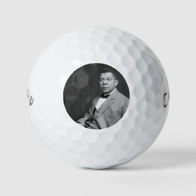 Booker Taliaferro Washington: Black Educator Golfball (Vorderseite)