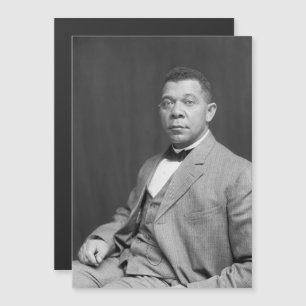Booker Taliaferro Washington: Black Educator Magnetkarte