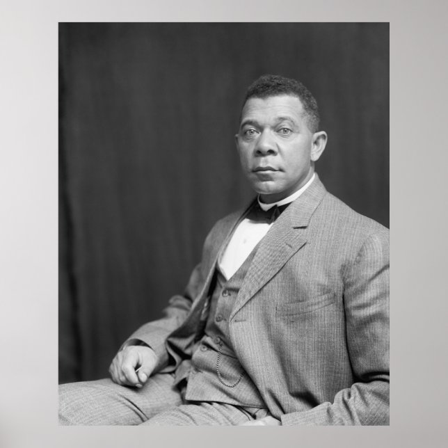 Booker Taliaferro Washington: Black Educator Poster (Vorne)