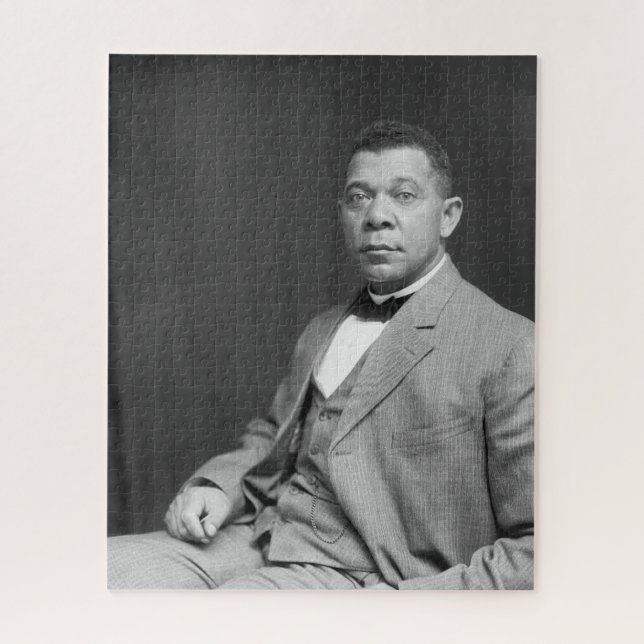 Booker Taliaferro Washington: Black Educator Puzzle (Vertikal)