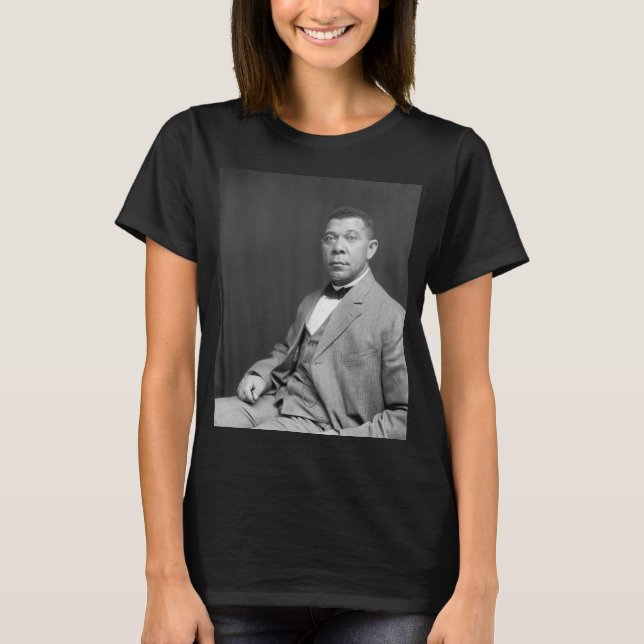 Booker Taliaferro Washington: Black Educator T-Shirt (Vorderseite)