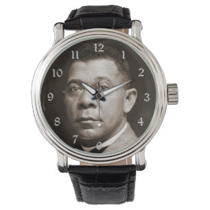 Booker Washington: Afrikanischer amerikanischer Er Armbanduhr