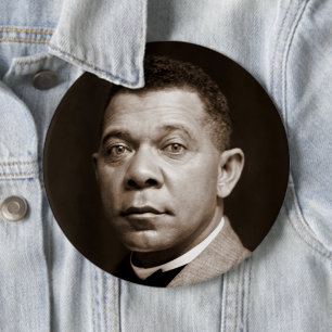 Booker Washington: Afrikanischer amerikanischer Er Button