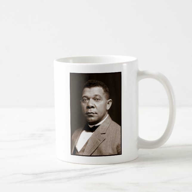 Booker Washington: Afrikanischer amerikanischer Er Kaffeetasse (Rechts)
